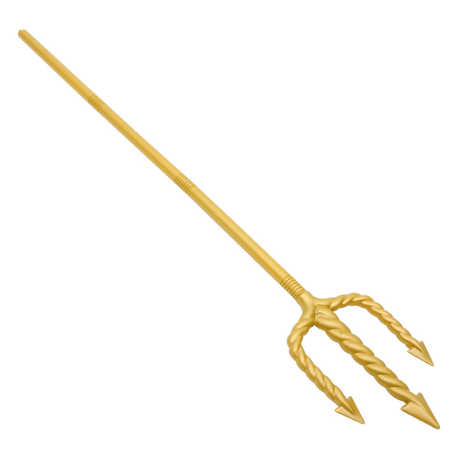 Gold Cutlery Flatware - Złoty trójząb Demon widelec Halloween rekwizyt