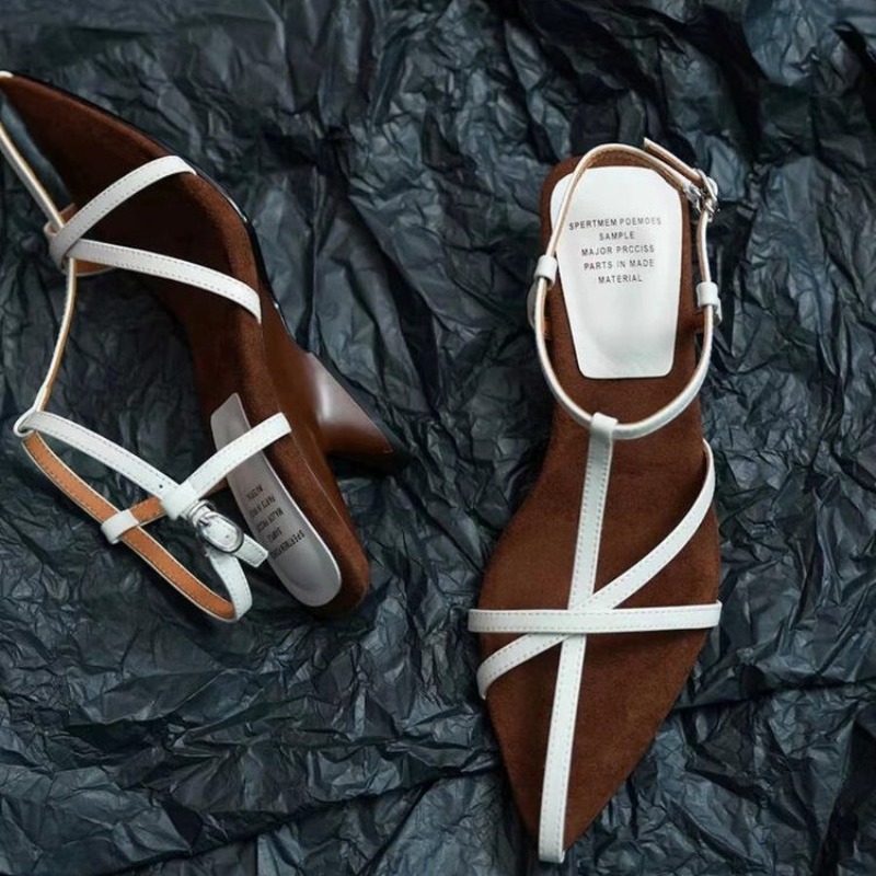 Luxury Lifestyle Shoes - Damskie sandały na wysokim obcasie, letnie