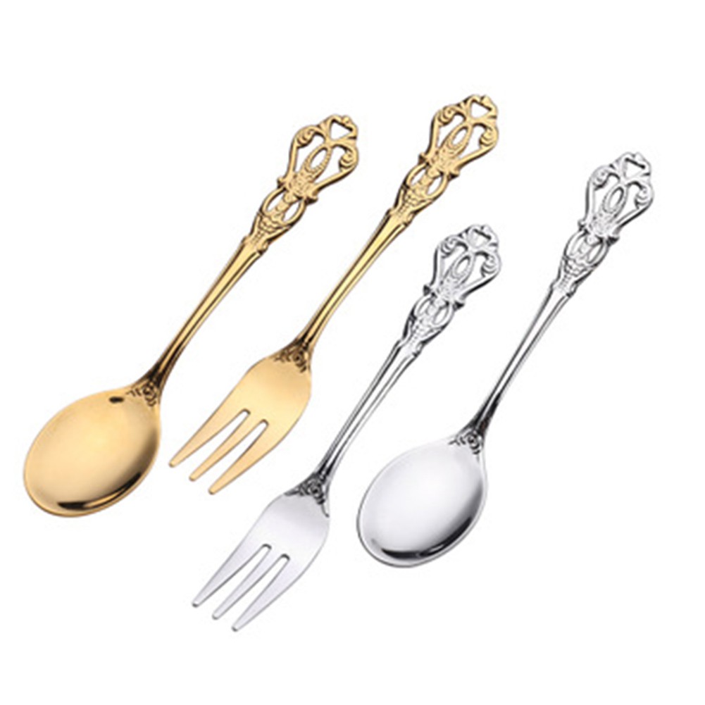 1 Para Złotych Sztućców Vintag – Gold Cutlery Flatware recenzja i cena