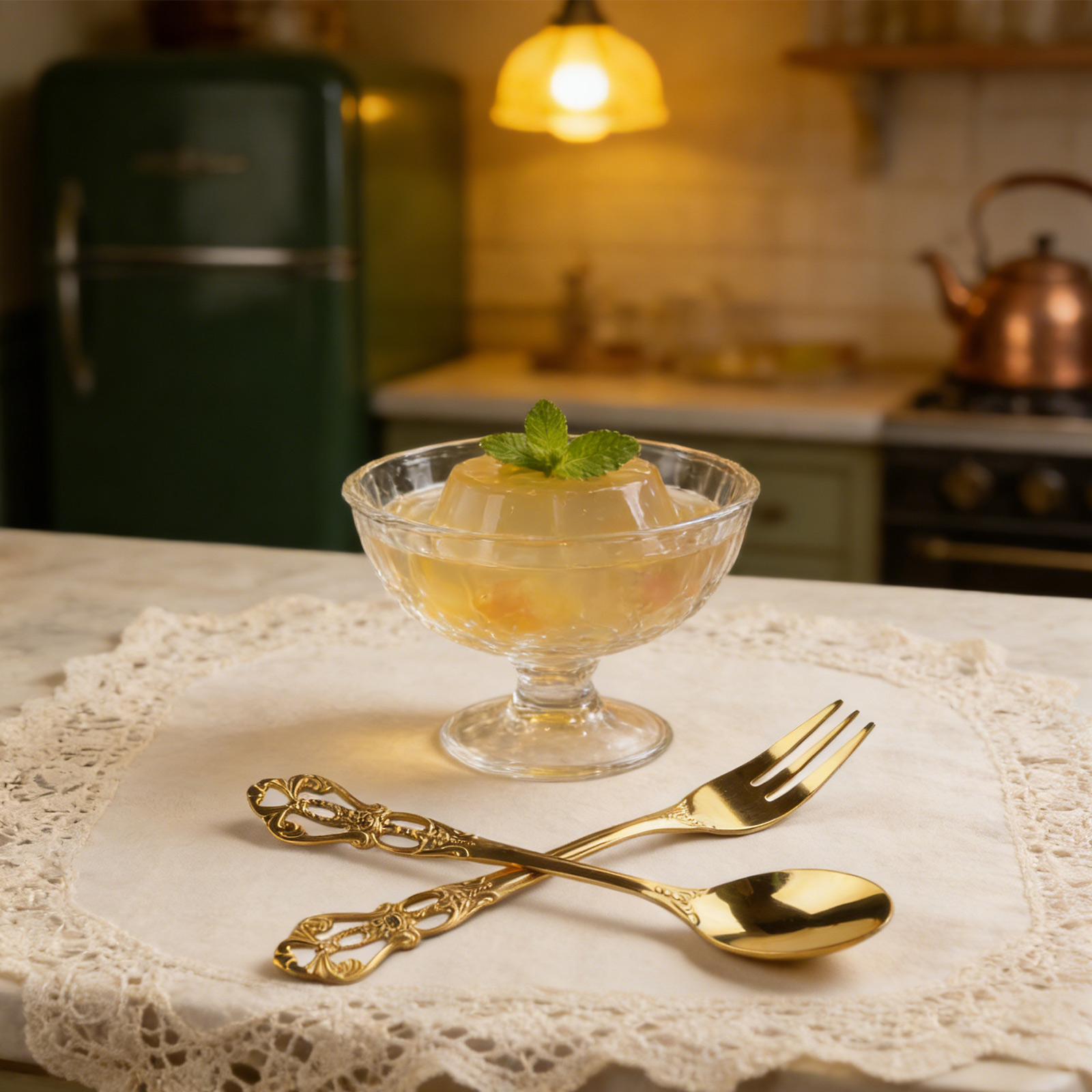 1 Para Złotych Sztućców Vintag – Gold Cutlery Flatware recenzja i cena